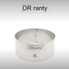 Opaska rant stały obręcz do tortu ciasta forma średnica 18cm wysokość 8cm Dorosiowe Ranty